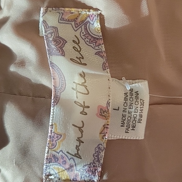 NWT Band of the Free Faux Fur Hooded Jacket - Angel Butterscotch - Picture 3 of 6